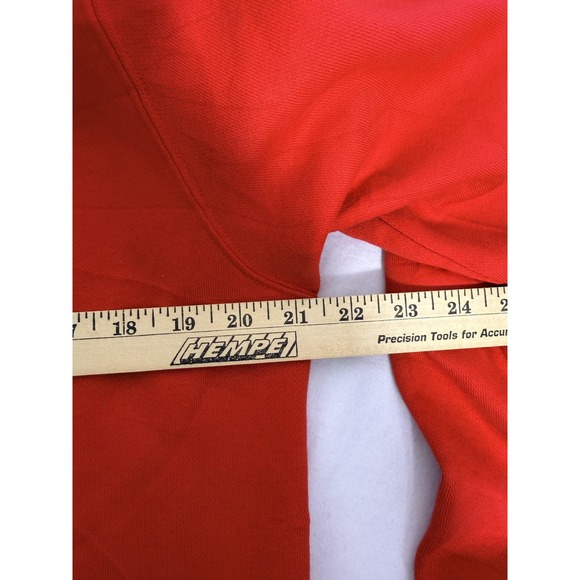 Tailorbyrd Sweatshirt Mens Medium Red Crewneck Pullover Fleece Flamingo Logo - Picture 6 of 9